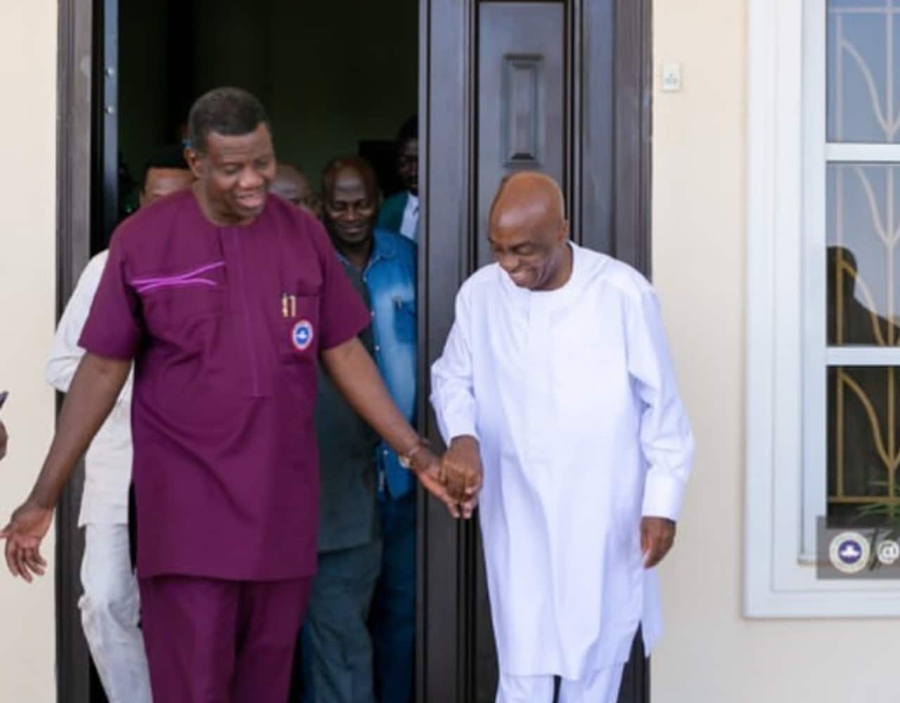 Bishop David Oyedepo pen down prayers to his father in the Lord, Pastor Adeboye