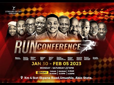 Streams of Joy Run Conference 2023 Live Broadcast With Pastor Jerry Eze