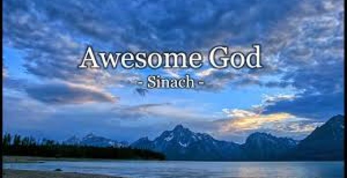 Download Music Mp3- Sinach ft Trudy  – Awesome God Video & Lyrics