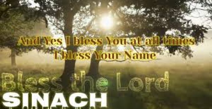 Download Music Mp3- Sinach – Bless The Lord Video & Lyrics