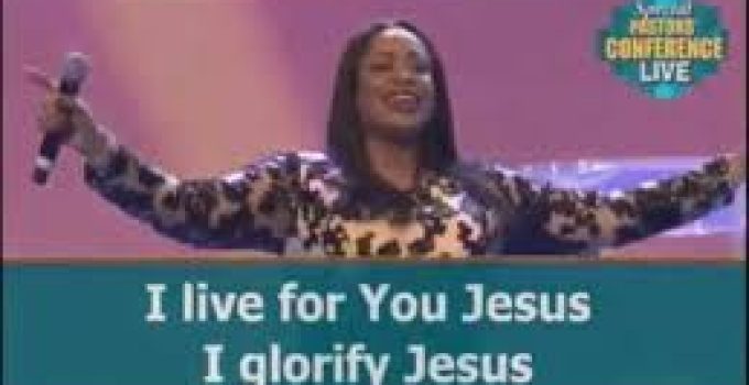 Download Music Mp3- Sinach ft Nico – I Live For You Jesus Video & Lyrics