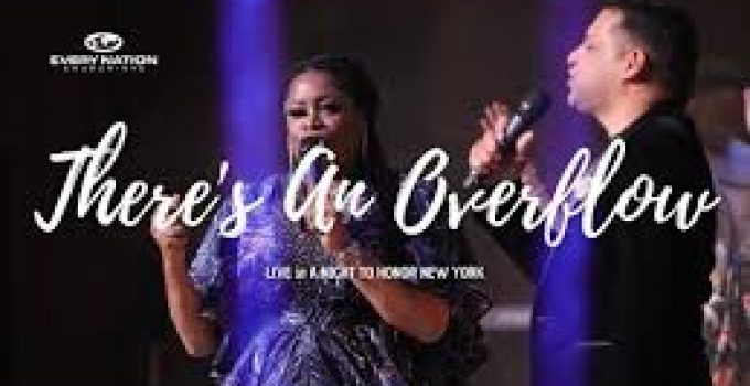 Download Music Mp3- Sinach – There’s An Overflow (Live) Video & Lyrics